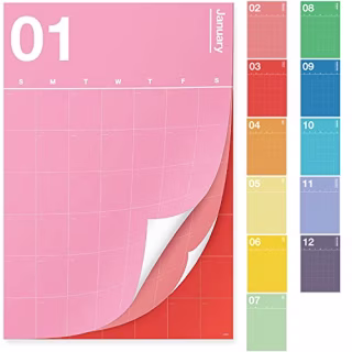Undated Monthly Vertical Wall Calendar