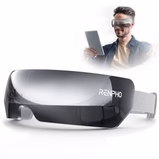 Eyeris View - Eye Massager Extended with Heat, Compression,Vision Window