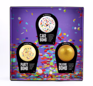 Da Bomb Bath Fizzers Birthday Box