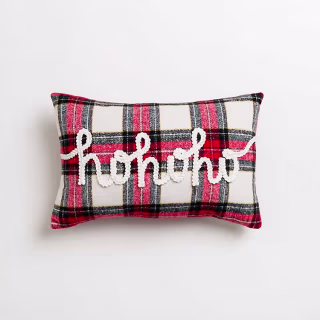 Ho Ho Ho Christmas Pillow