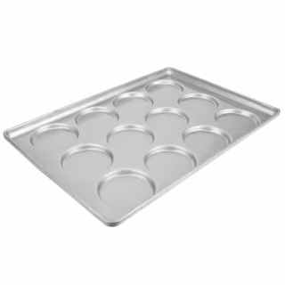 Chicago Metallic Glazed Aluminum Steel Individual Cookie Pan