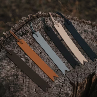 Personalized Leather Bookmarks