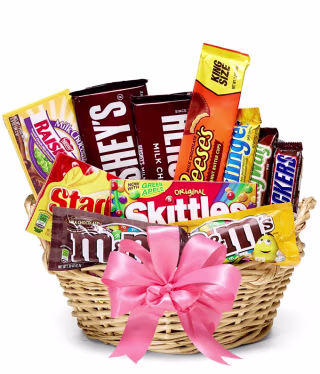 The Sweetest Candy Gift Basket