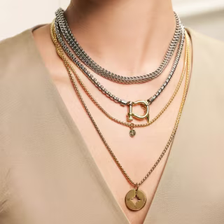 Herradura Layered Necklace Set