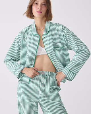 J.Crew Long-sleeve Pajama Pant Set