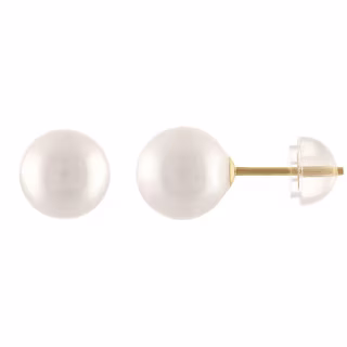 Pearl Stud Earrings