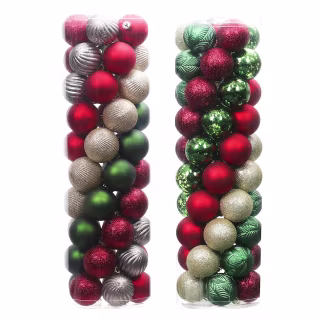 Farmhouse Ball Ornaments (Set of 50)