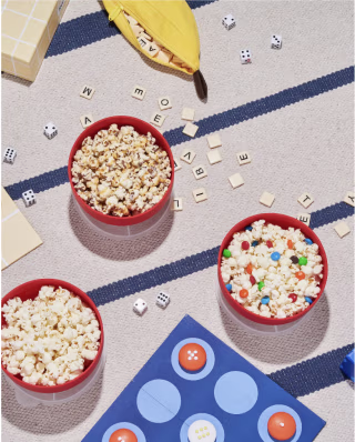 Personal Popcorn Popper Microwave Bowl