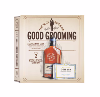 18.21 Man Made Men's Book of Good Grooming Gift Set