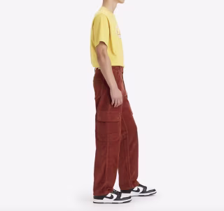 SilverTab Loose Corduroy Cargo Men's Jeans