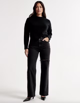 Curve Love High Rise 90s Relaxed Jean