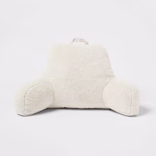Room Essentials Sherpa Bed Rest Pillow
