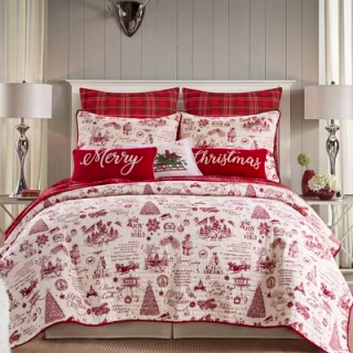 Yuletide Holiday Quilt Set