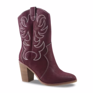 The Pioneer Woman Mid-Calf Heeled Western Boot