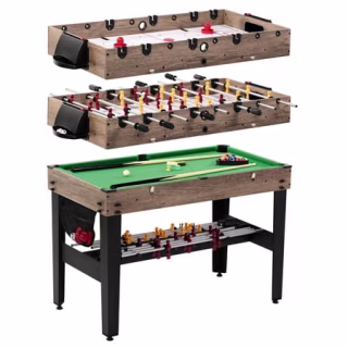 Air Hockey, Foosball and Billiard Game Table