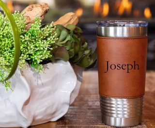 HazelHide Personalized Tumbler