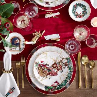 Christmas Dinner Plates