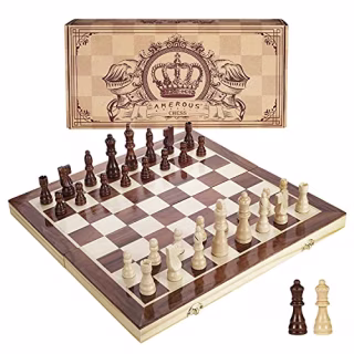 Magnetic Wooden Chess Set