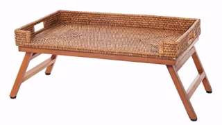 Rattan Breakfast Tray