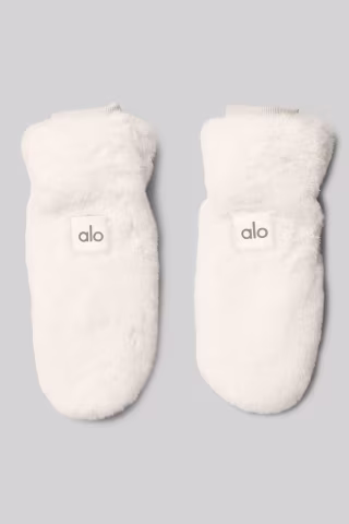 Faux Fur Mittens