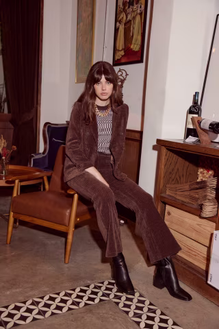 Lucy Paris Lafayette Corduroy Pant