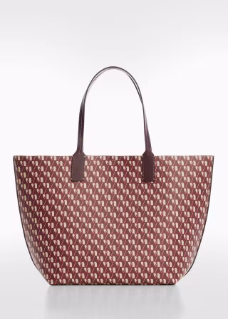 Shopper Bag with Printed Logo
