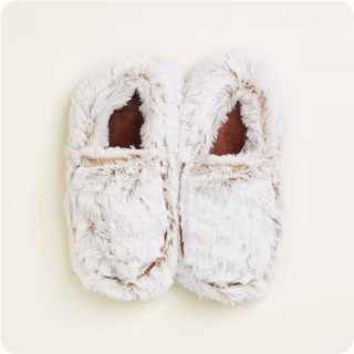 Marshmallow Brown Slippers