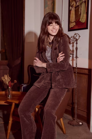 Corduroy Blazer
