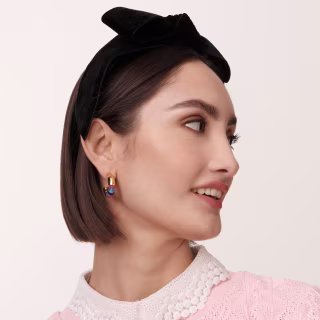 Shirley Wide Ribbon Headband