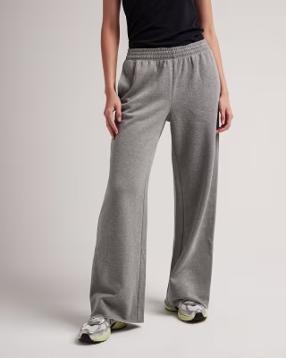 Recycled Fleece Wide Leg Pant