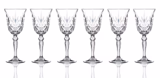 Lorren Home Trends Crystal Glass (Set of 6)