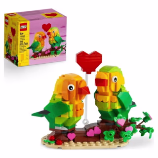 Valentine Lovebirds Building Toy Set
