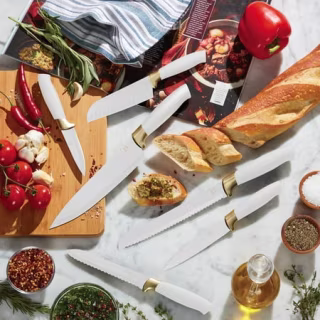 6 Piece Stainless Steel Knife Set