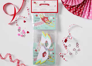 valentine's day mask cards for kids