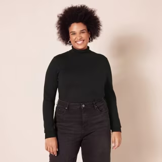 Women's Classic-Fit Lightweight Long-Sleeve Turtleneck Sweater