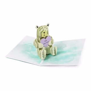 Get Well Soon Card, Popup Bear (Get Well Soon Card)