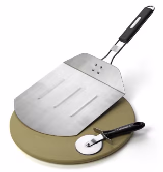Cuisinart Stainless Steel 3-Piece Pizza Grilling Set