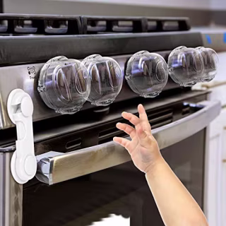 Stove Knob Covers (Pack of 6)