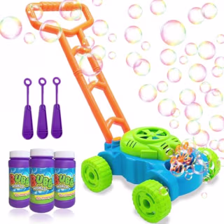 Bubble Lawn Mower for Toddlers