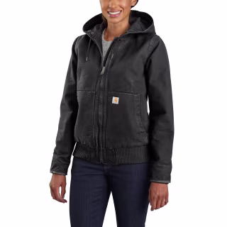 Loose Fit Washed Duck Jacket