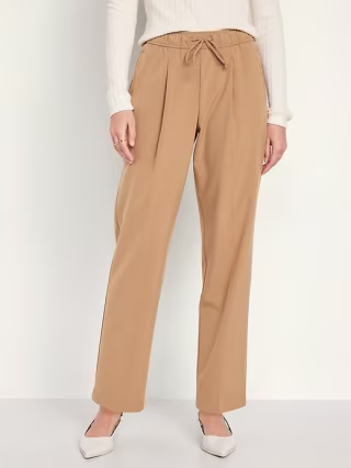 Billie Pull-On Straight Trouser
