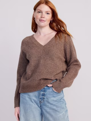 SoSoft Loose V-Neck Sweater