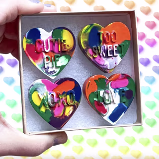 Valentine’s Day Crayon Set