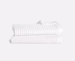 Brooklinen Waffle Bath Towels