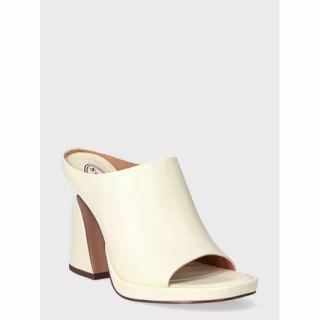 Women's Flared Heel Mule Sandals