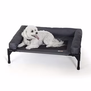 K&H Pet Products Elevated Dog Bed with Bolsters