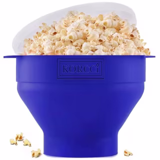 Microwaveable Silicone Popcorn Popper