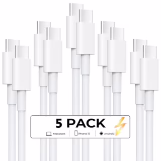 USB C Charger Cable (5 Pack)