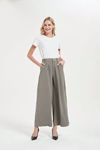 High Waist Trousers