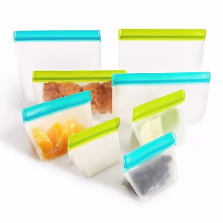 (Re)zip 8-Piece Deluxe Bundle Reusable Storage Bags